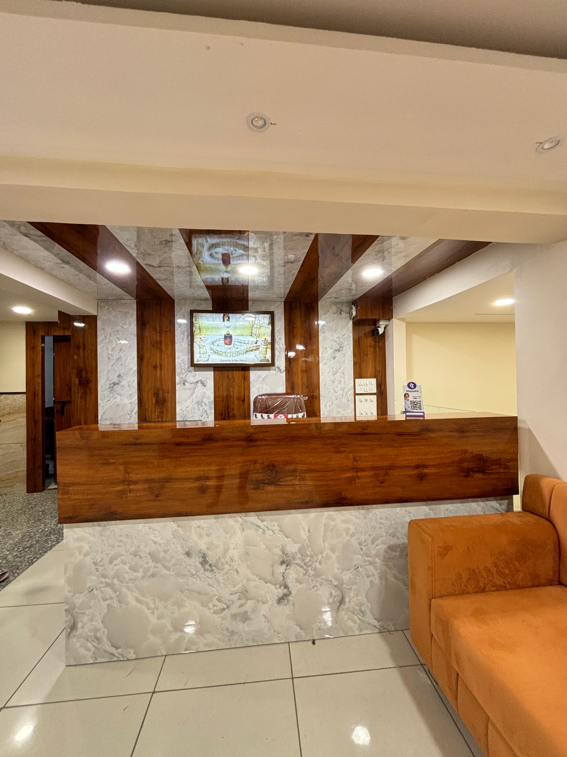 Devotional Lobby Shrine & Reception